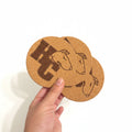 Custom Cork Coasters