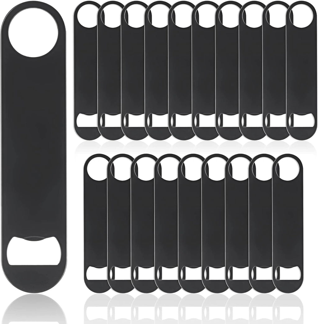 Steel Black Bottle Opener