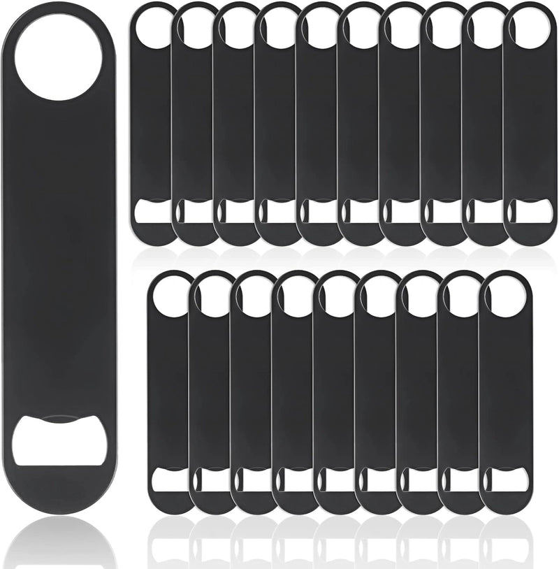 Steel Black Bottle Opener