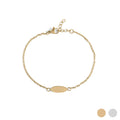 Gold Blank Bracelet
