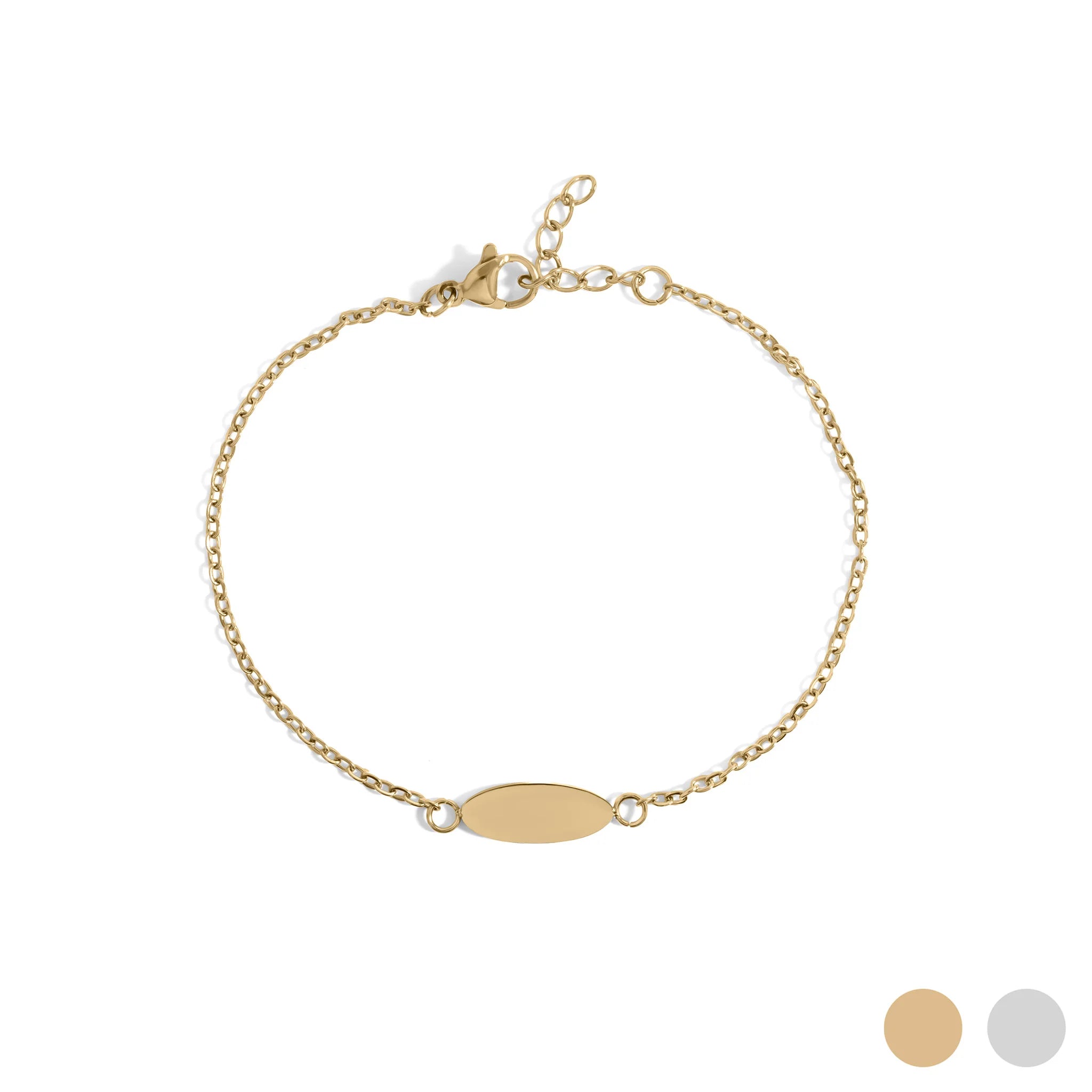Gold Blank Bracelet