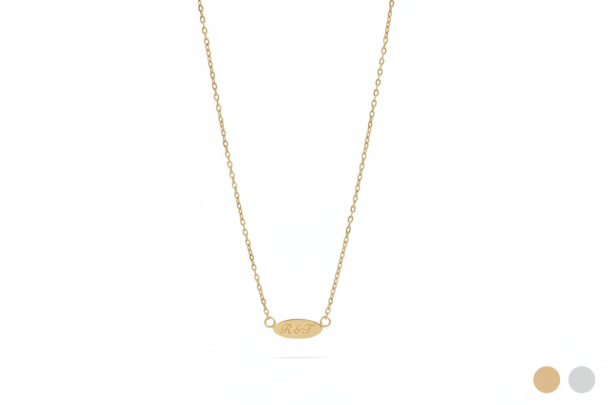Gold Blank Necklace