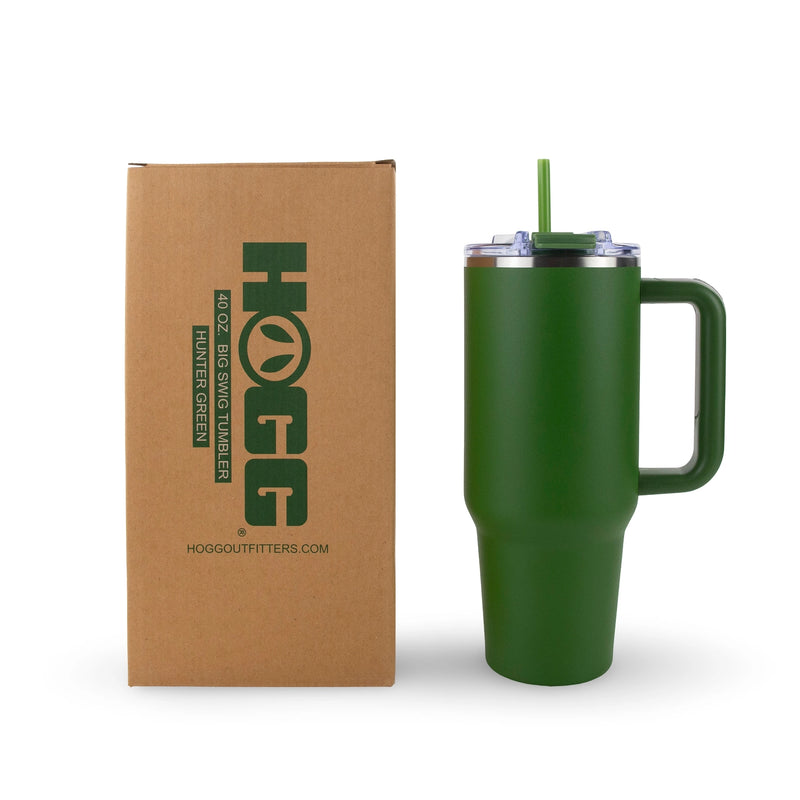Stainless Steel Hunter Green Tumbler