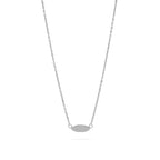 Silver Blank Necklace
