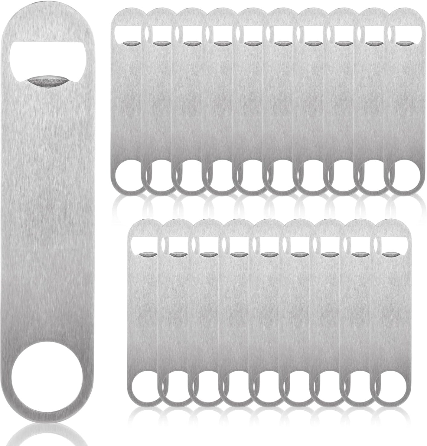 Steel Silver Bottle Opener