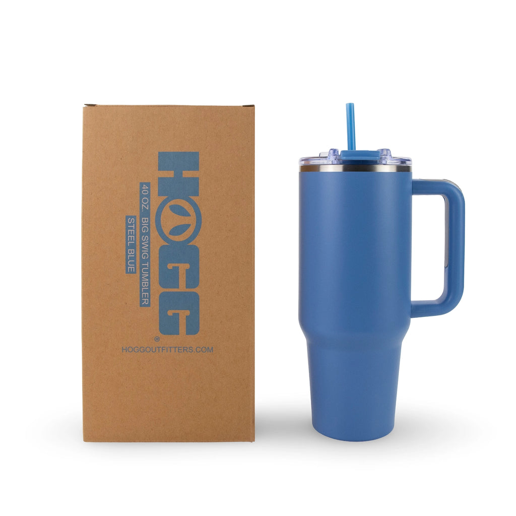 Stainless Steel Blue Tumbler